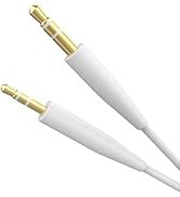 Arzweyk Replacement QC45 Audio Cable 3.5mm to 2.5mm Cord Compatible with Bose 700 QuietComfort 45...