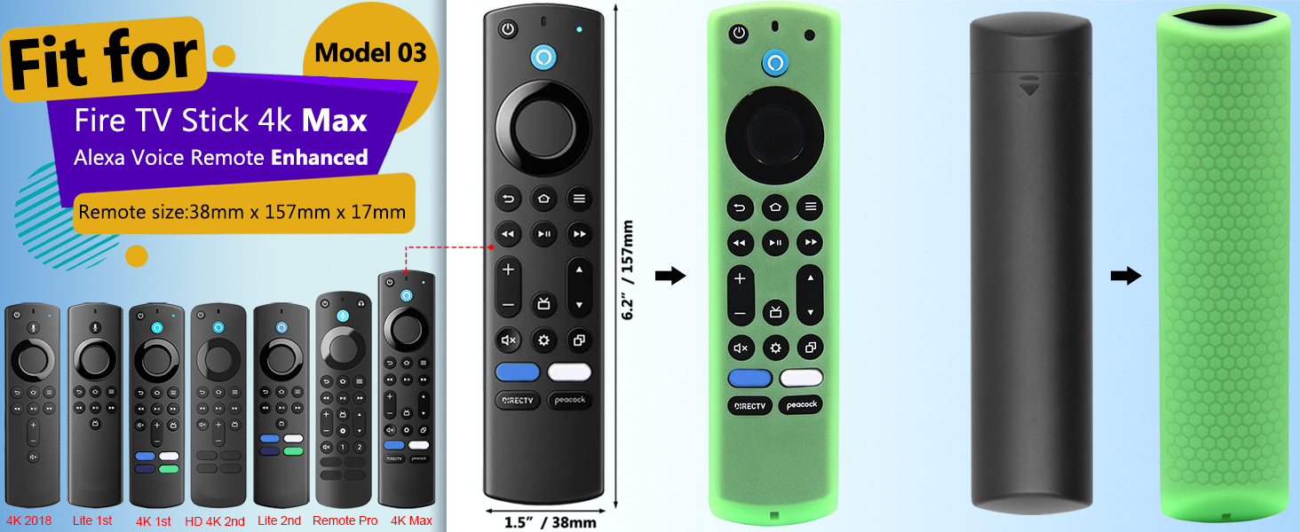 4K Max remote cover