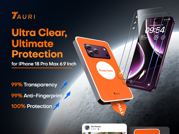 18 pro max screen protector