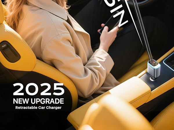 retractable car charger