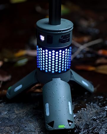 camping light for outdoor rechargbale camping lantern telescopic flashlight