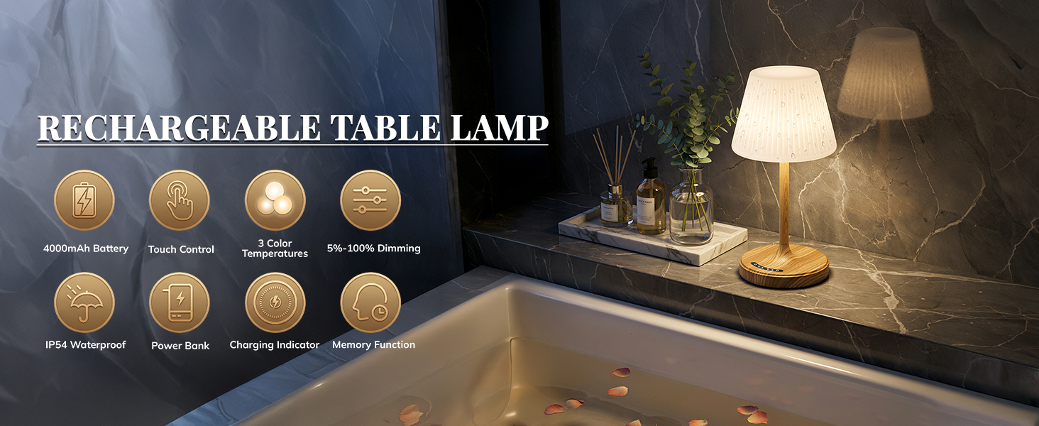 shower lamp waterproof