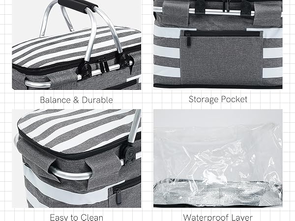 Insulated Picnic Basket