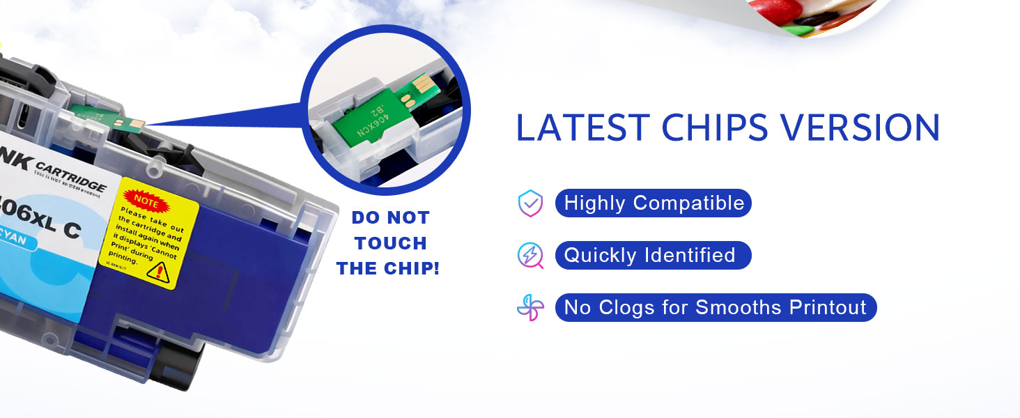 LC406XL ink cartridge for Brother