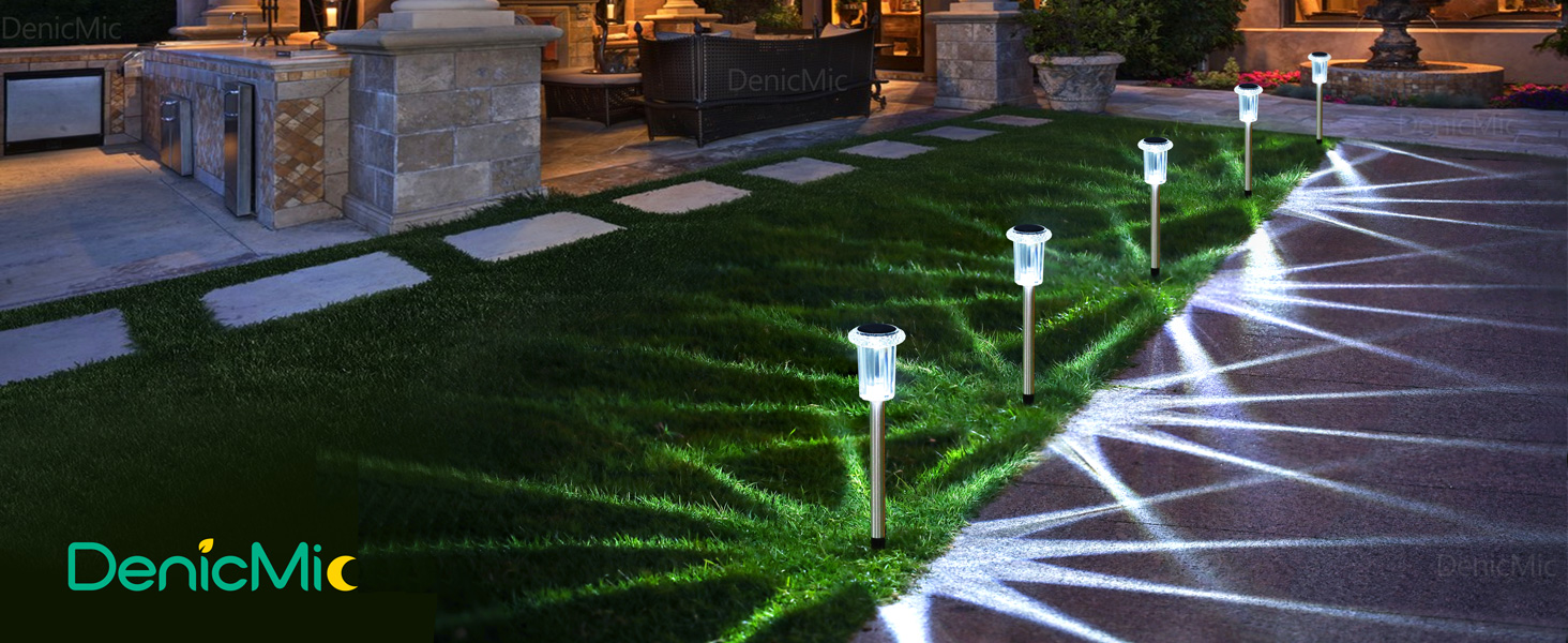 solar garden lights outdoor for yard