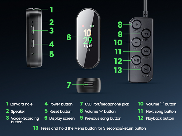 Audio Activated Voice Recorder