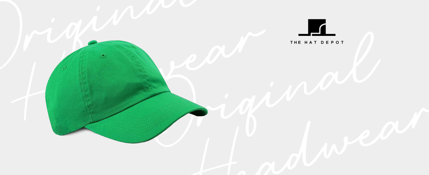 [Baseball Cap] Kids Low Profile 100% Washed Cotton UPF 50+