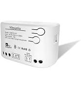 Yitouniu EWeLink 1CH Wireless Smart Switch AC85V-250V Smart WiFi Relay Switch Module, Bluetooth N...
