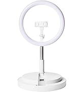 LITTIL Superstar Slim - Portable 11in USB Ring Light Stand with Phone Holder | Foldable Stand for...