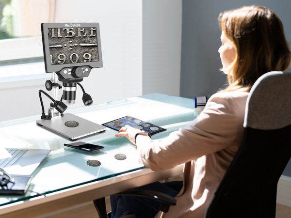 Coins Microscope