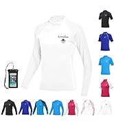 OMGear Rashguard Swimsuit MMA BJJ Rash Guard UPF 50+ Swimming Shirt Surf Suit Rash Vest