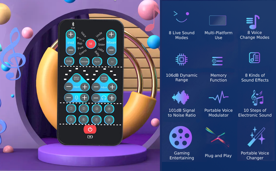 Handheld Voice Changer