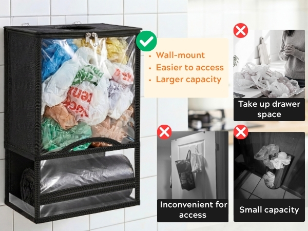 grocery bag holder