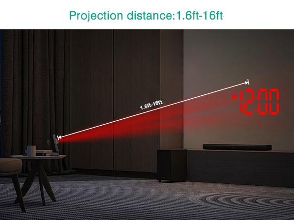 Projection Alarm Clock