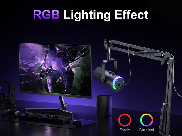 Dynamic Gaming Microphone