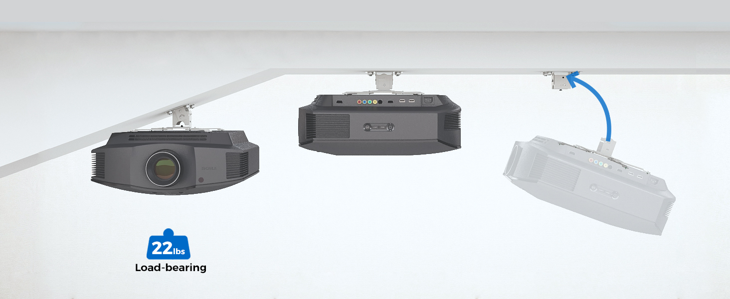 Universal Adjustable Ceiling Projector Mount