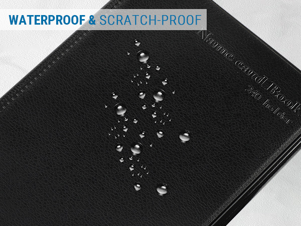 business card book