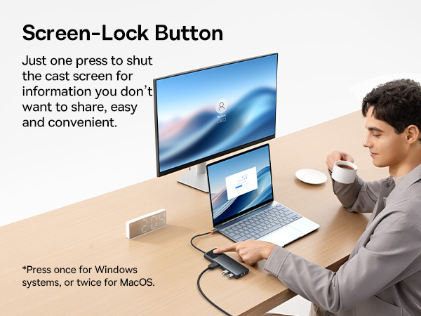 Screen-Lock Button