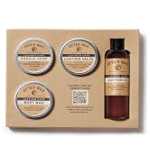 Otter Wax Leather Care Kit | 100% All-Natural Leather Care Products | Made in The USA | Includes ...