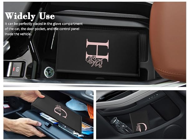Letter Car Registration Holder