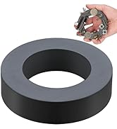 Large Magnet Heavy Duty, 4" OD x 2.36" ID x 0.79" Thick (100mm x 60mm x 20mm) Grade 10 Ferrite Ri...
