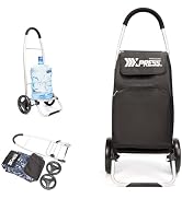 Grocery Cart on Wheels,Trolley Cart with Wheels,Shopping Cart Bags for Groceries Removable Wheels...
