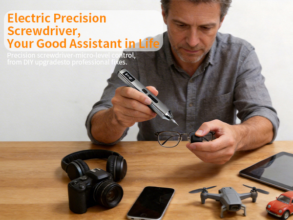 Electric Precision Screwdriver, Your Good Assistant in Life