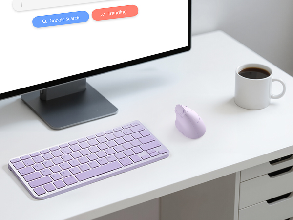 purple vertical mouse