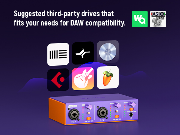 interface for music recording
