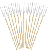 eyxformula Dog Ear Cleaning Swabs - Professional 6-inch Bamboo Sticks Long Cotton Swabs with Extr...