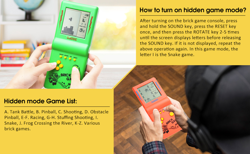 Gift game console Toy game console Puzzle game console