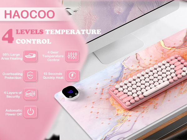 Haocoo Heated Desk Mat