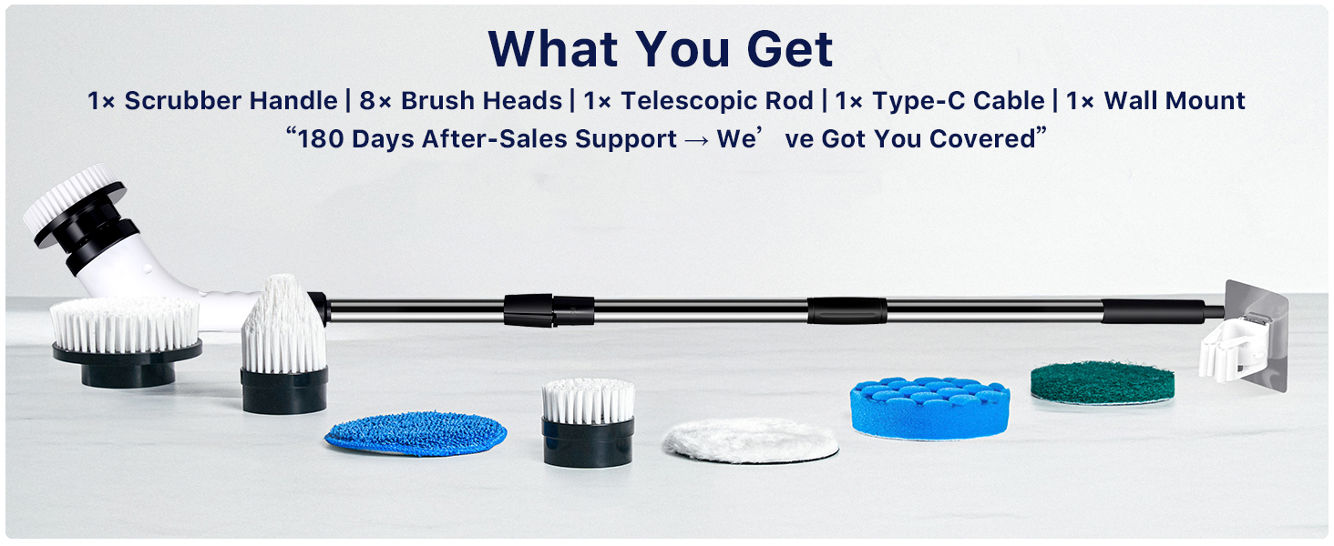 waterproof spin brushes