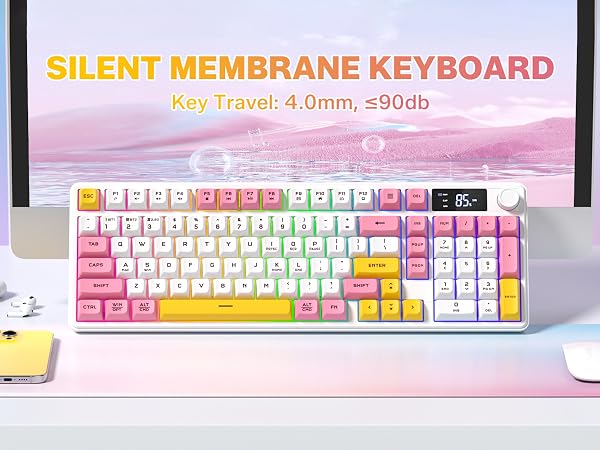 SILENT MEMBRANE KEYBOARD