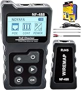 NOYAFA nf-488 poe Tester Network Cable Tester &amp; Network Cable Continuity Checking/Power Over Ethe...