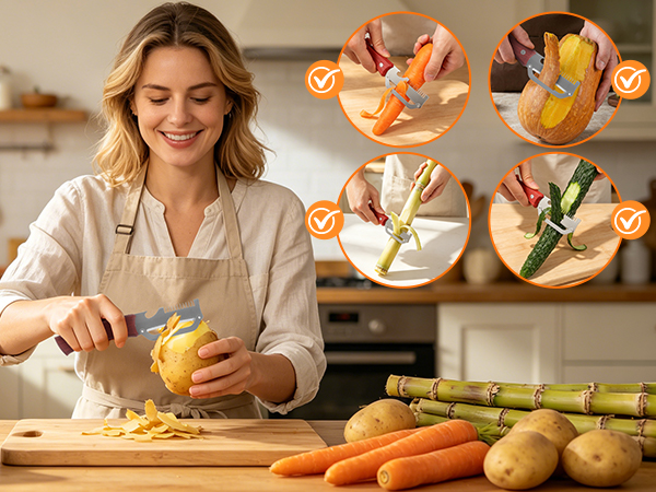 Multi-functional Kitchen Vegetable Peeler