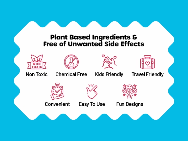 non toxic, chemcial free, travel, convenient, eco friendly, plant based