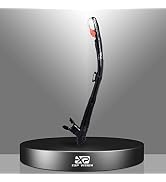 EXP VISION Dry Snorkel, Adult Dive Snorkel Free Breath Diving Snorkel Tube Food-Grade Silicone Mo...