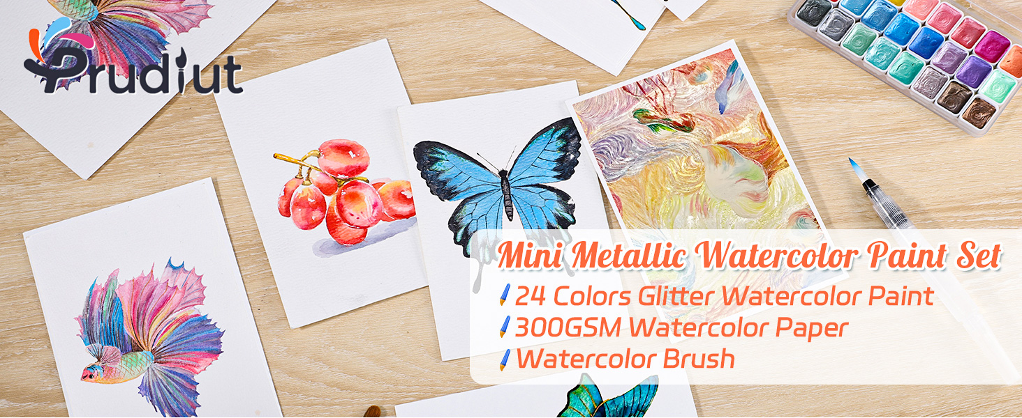 Watercolor Paint Set