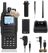 DM1701 DMR &amp; Analog Digital Radio: Two Way Radio OpenGD77 for HAM Enthusiasts - True Dual Time Sl...