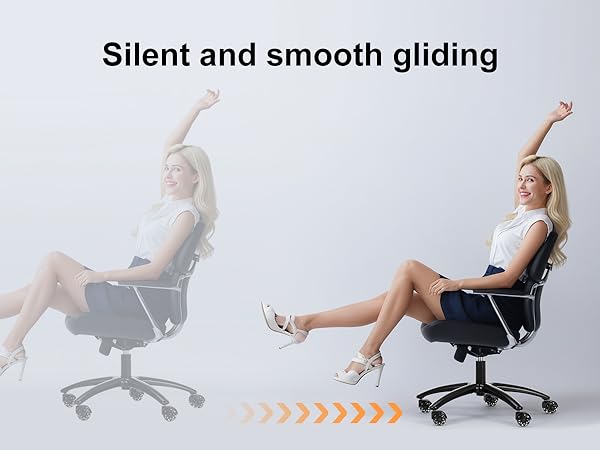 smooth gliding rolling base