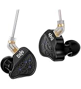 CCZ CZ10 in Ear Monitor Headphones, 4BA+1DD Hybrid Drivers Gaming Earbuds, High Resolution IEMs f...