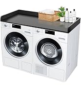 Royxen Laundry Countertop Solid Wood, Countertop for All Front-loaded Washing Machine and Dryer, ...