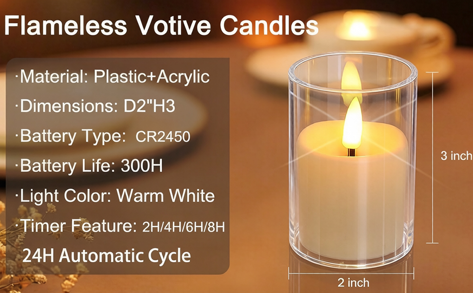 battery candles