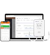 Elitech 4G Cellular &amp; WiFi Temperature Humidity CO2 Sensor Data Logger 100000 Points, 24/7 Monito...