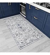 SALLOUS Floor Mat, 3' x 2' Runner Mat for Hallway, Area Rug for Living Room, Waterproof Vinyl Mat...
