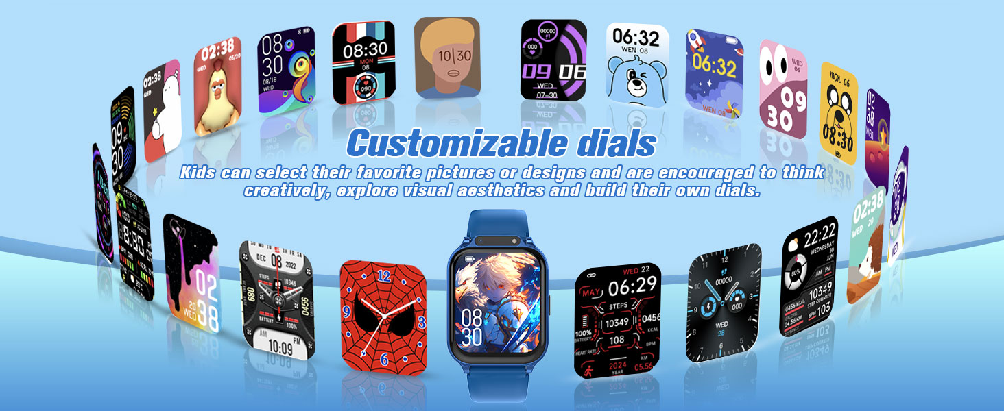 kids fitness tracker watch boys smart watches ages 8-12 kids watches for boys ages 5-7