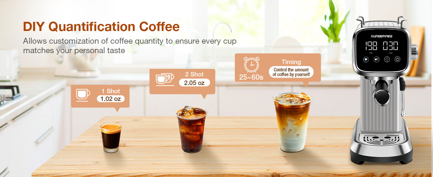 espresso maker with milk frother