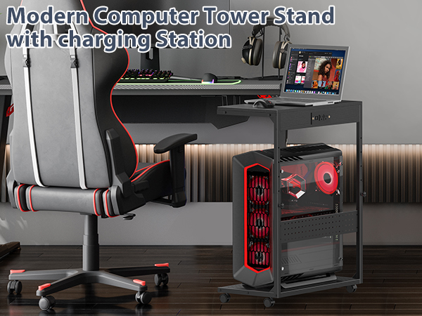 computer tower stand