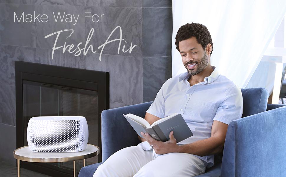 PureZone Breeze Tabletop Air Purifier